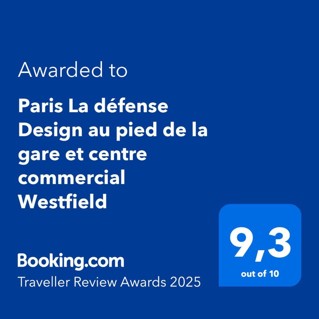 Paris La Defense Design Au Pied De La Gare Et Centre Commercial Westfield พูโต ภายนอก รูปภาพ